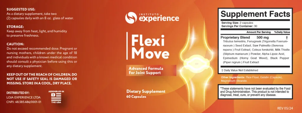 Flexi Move Supplement Facts