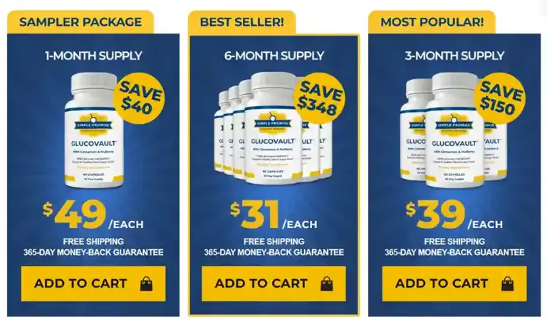 GlucoVault-Price